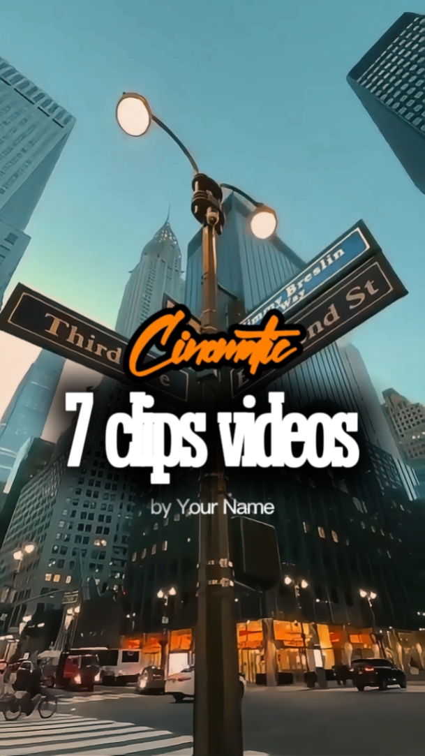 7 CLIPS CINEMÁTICOS
