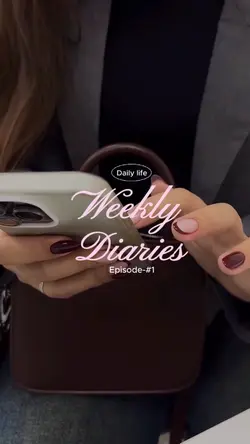 Weekly diaries 