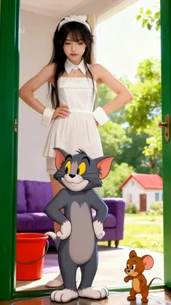funny tom and jerry