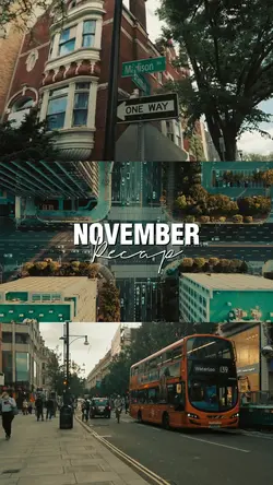 NOVEMBER RECAP