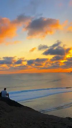 video sunset estetik