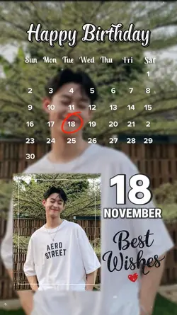 18 NOV, HBD TO ME