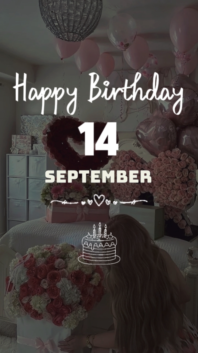 Birthday 14 Septembe