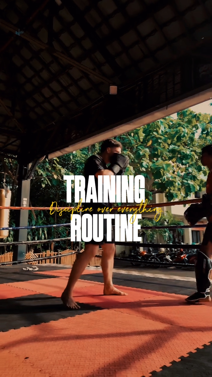 routine d'entraînement 