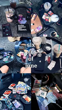 six pics of june