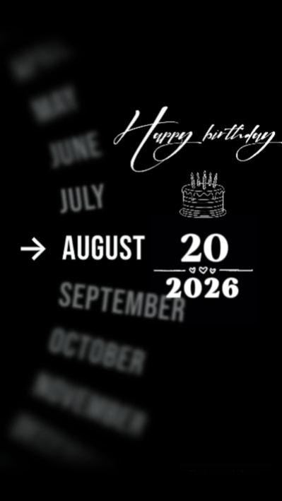 BDAY DAD 20 AUGUST