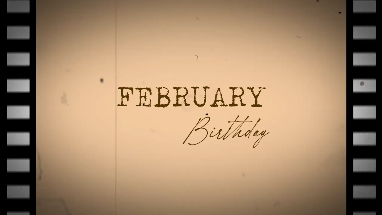 FEBRUAR GEBURTSTAG