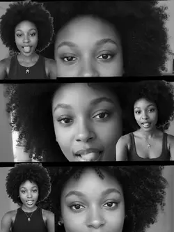 Från afro till fläta — snabb lookreveal