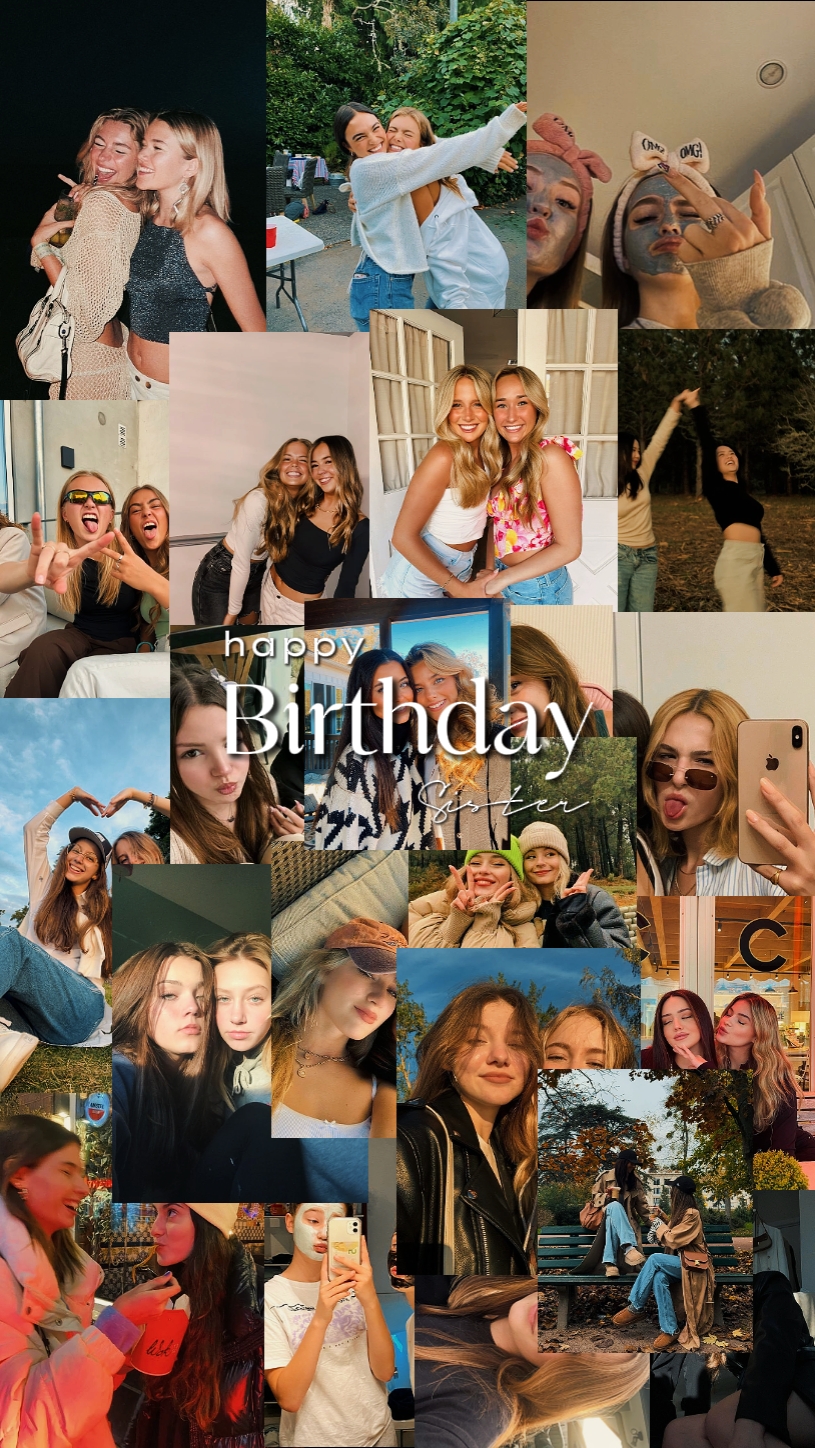 Geburtstag Schwester