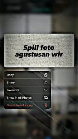 Spill Foto Agustusan
