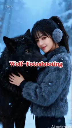 Wolf-Fotoshooting