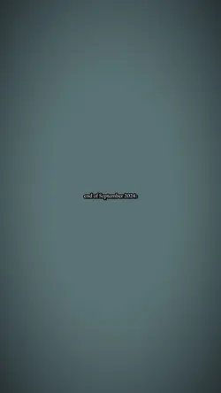 End of September..😻