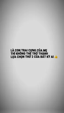 LÀ CON TRAI CƯNG