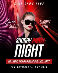 SUNDAY NIGHT PARTY