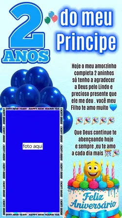 feliz 2 anos filho
