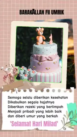Selamat hari MILAD