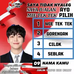 Meme Caleg Jualan 