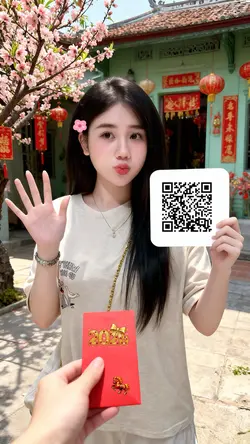 Ghép lì xì mã QR