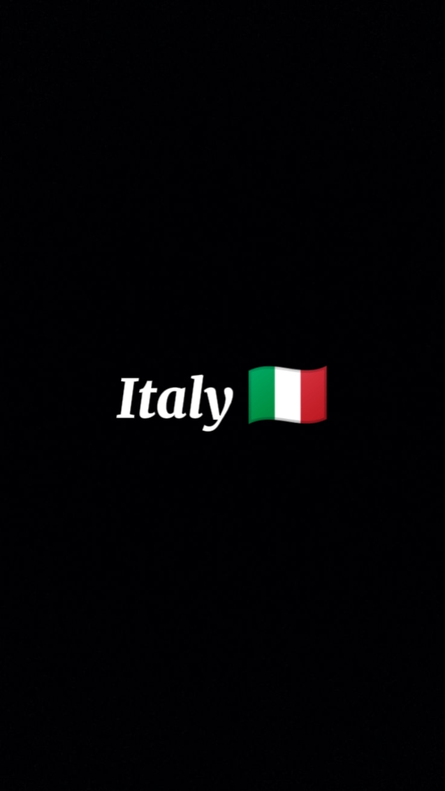 Gehen wir nach Italien