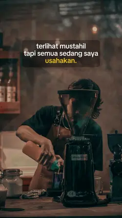 sedang di usahakan