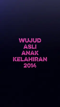 anak kelahiran 2014