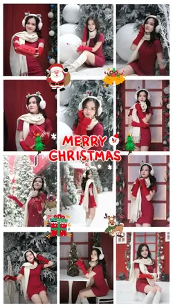 Mẫu 12 ảnh Noel🌱