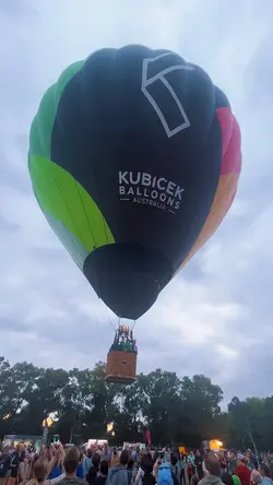 Hot air balloon a