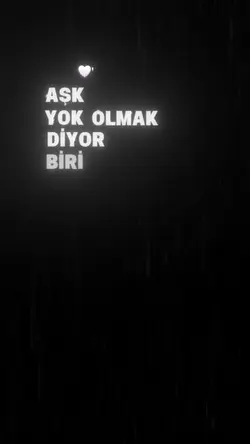 Aşk Yok Olmak