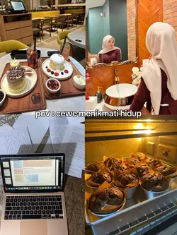 cewe menikmati hidup