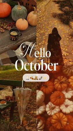 Hello October 🍂🧸✨