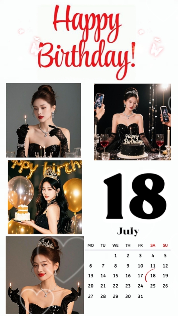 GEBURTSTAG 18. JULI 