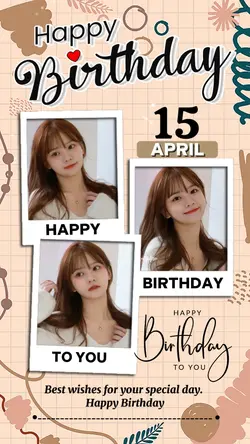 15 APRIL BIRTHDAY