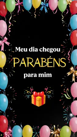Parabéns pra mim