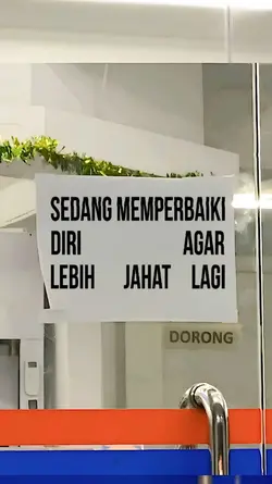 sedang memperbaiki 