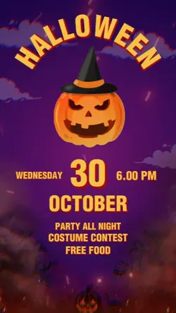 Halloween invitation