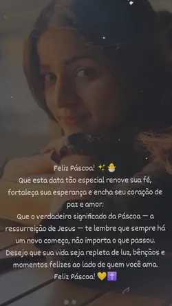 feliz Páscoa 