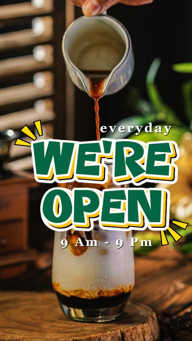 Nous sommes ouverts