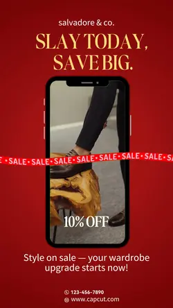 Sale marketing promo