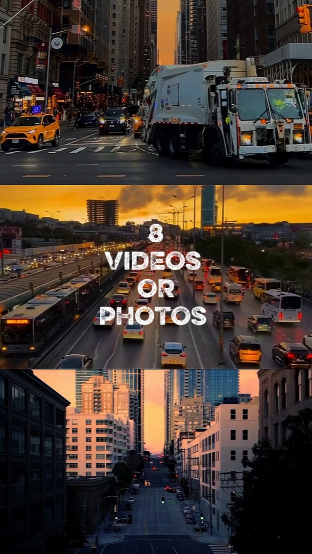 8 VIDEOS O FOTOS 