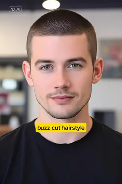 buzz cut hairstyle