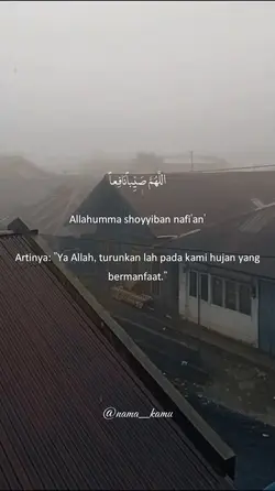 doa ketika hujan