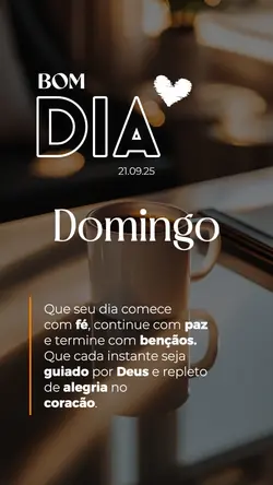 Bom dia Domingo