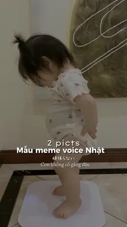 Mẫu meme voice Nhật