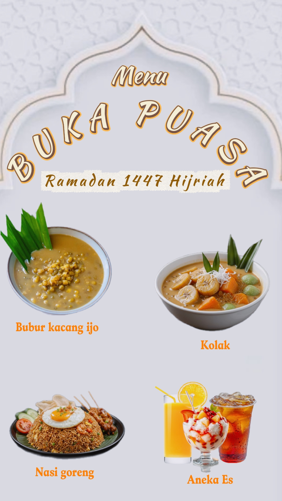 Menu Buka Puasa 