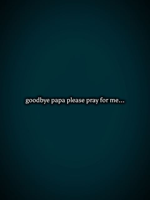Auf Wiedersehen Papa