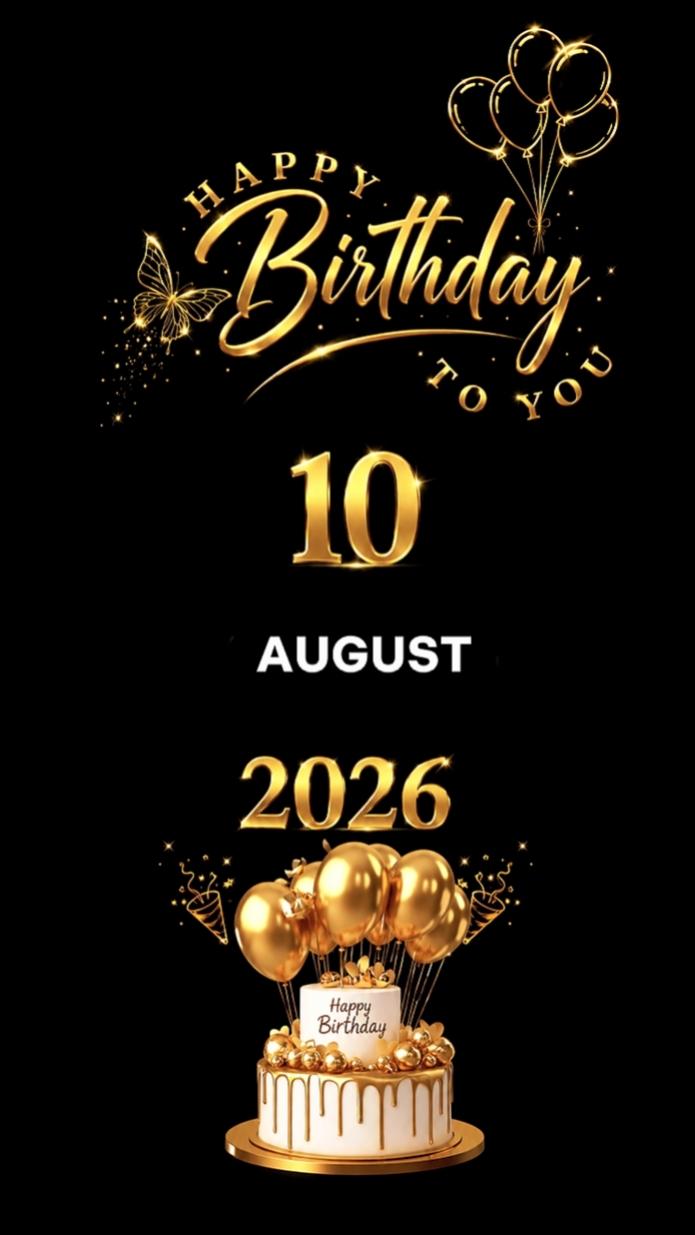 Cumpleaños 10 de agosto