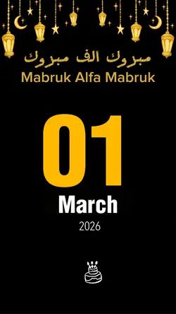 MILAD 1 MARET 2026