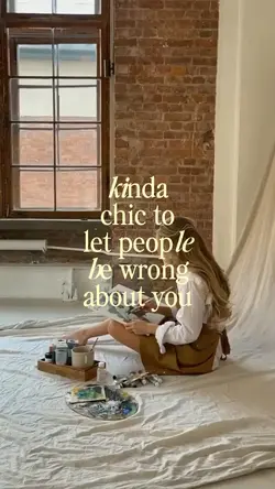 kinda chic 
