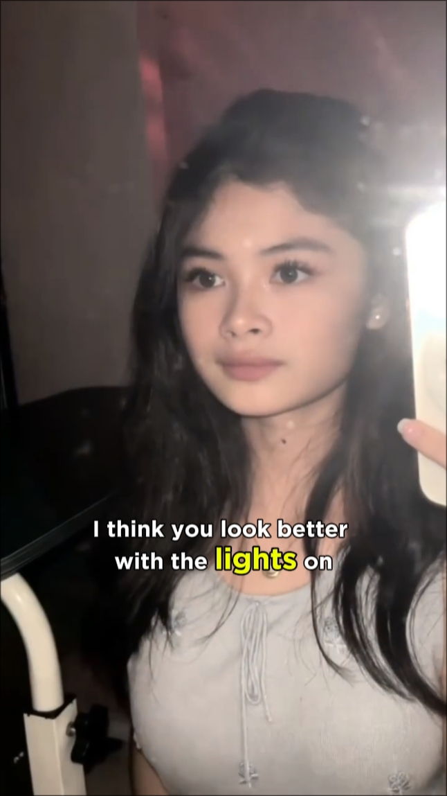 Better with lights |