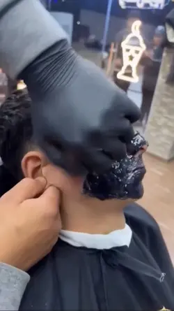 Mask facial meme